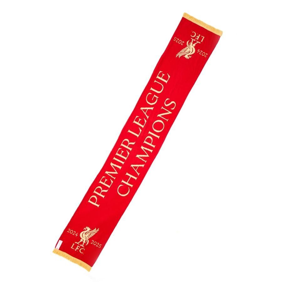 Liverpool Scarf Oversized Champions - Red/Gold-SoccerKits Hub | Buy Soccer Jerseys Online
